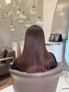 لمعان الشعر